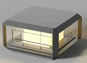 INSPRING modern pillar light model 2517