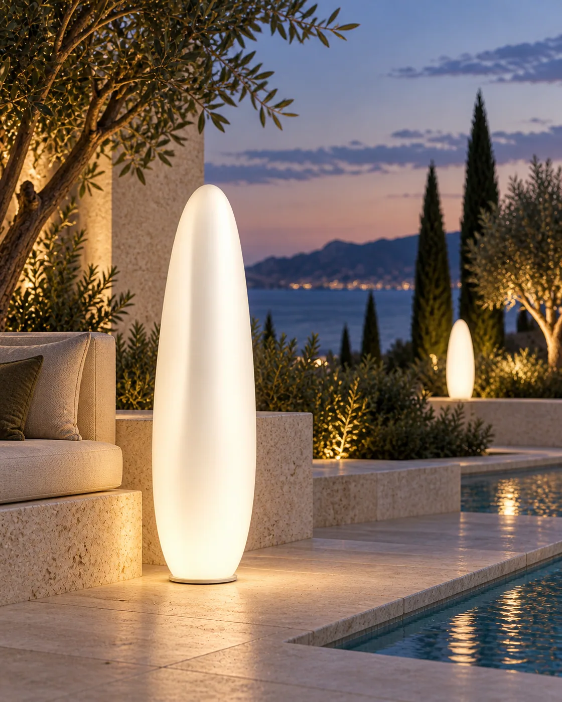 Appearance visual of INSPRING ambient floor light model 2131