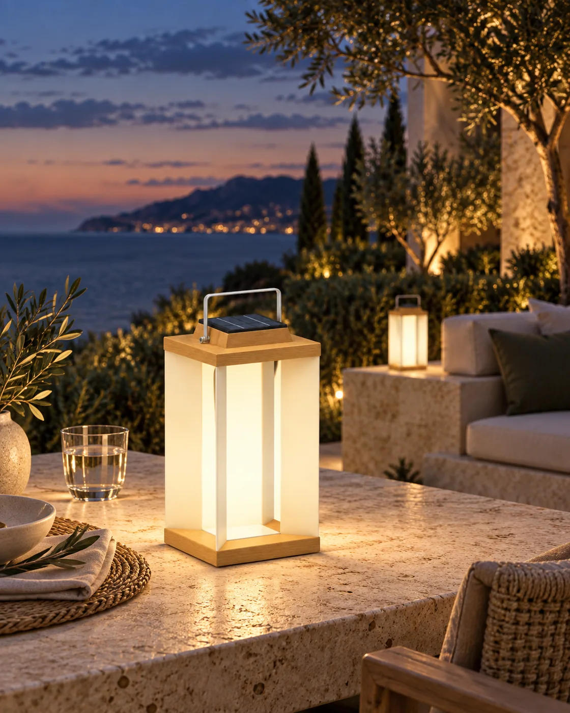 Appearance visual of INSPRING portable light model 7002