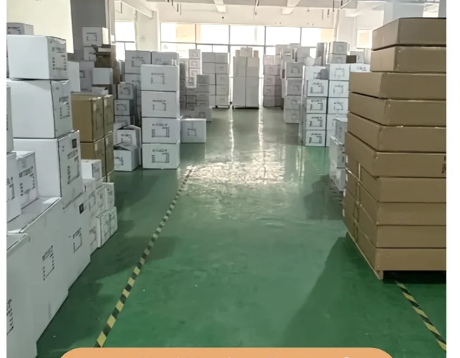 INSPRING finished-goods storage area