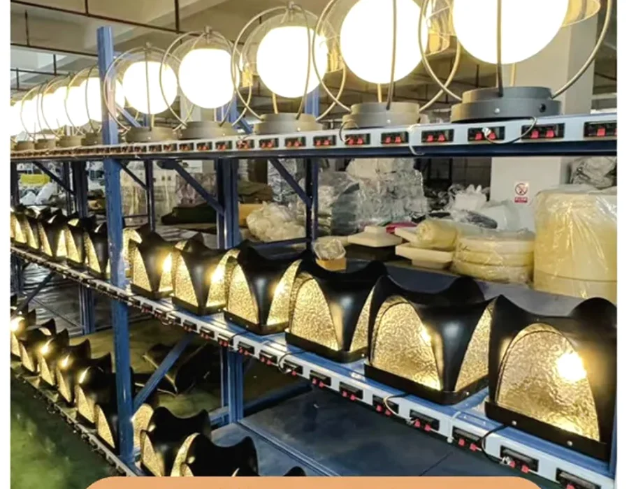 INSPRING lighting ageing test racks